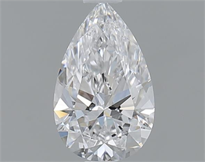 Picture of 0.60 Carats, Pear D Color, VVS2 Clarity and Certified by GIA