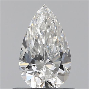 Picture of 0.50 Carats, Pear G Color, VS1 Clarity and Certified by GIA