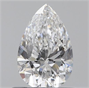 0.55 Carats, Pear D Color, VS1 Clarity and Certified by GIA