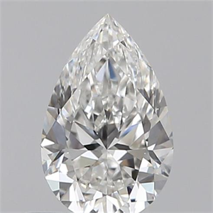 Picture of 0.50 Carats, Pear G Color, VVS2 Clarity and Certified by GIA