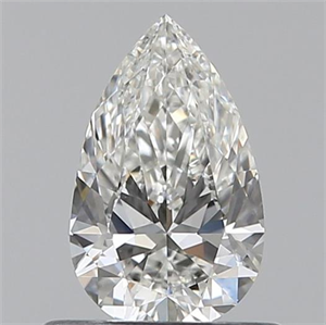 Picture of 0.51 Carats, Pear H Color, IF Clarity and Certified by GIA