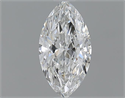 0.50 Carats, Marquise F Color, SI2 Clarity and Certified by GIA