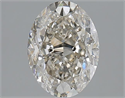 2.01 Carats, Oval J Color, SI1 Clarity and Certified by GIA
