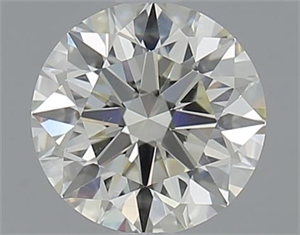 Picture of 1.06 Carats, Round with Excellent Cut, L Color, SI1 Clarity and Certified by GIA