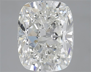 Picture of 3.50 Carats, Cushion G Color, SI1 Clarity and Certified by GIA