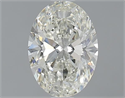 1.02 Carats, Oval K Color, SI2 Clarity and Certified by GIA