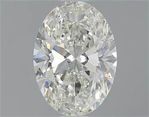 Picture of 1.02 Carats, Oval K Color, SI2 Clarity and Certified by GIA
