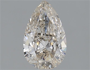 Picture of 1.00 Carats, Pear K Color, SI1 Clarity and Certified by GIA