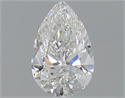 1.01 Carats, Pear G Color, SI2 Clarity and Certified by GIA