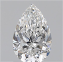 0.80 Carats, Pear E Color, SI2 Clarity and Certified by GIA