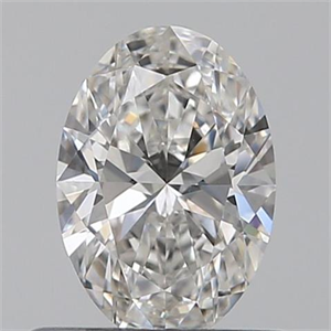 Picture of 0.51 Carats, Oval G Color, VVS1 Clarity and Certified by GIA
