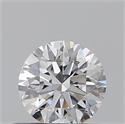 0.40 Carats, Round with Excellent Cut, D Color, VVS1 Clarity and Certified by GIA