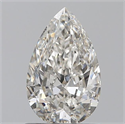 0.80 Carats, Pear I Color, SI1 Clarity and Certified by GIA