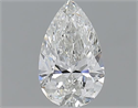 0.70 Carats, Pear G Color, SI2 Clarity and Certified by GIA