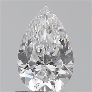 Picture of 0.70 Carats, Pear E Color, SI1 Clarity and Certified by GIA