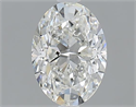 1.20 Carats, Oval H Color, VVS1 Clarity and Certified by GIA