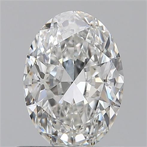 Picture of 0.60 Carats, Oval F Color, IF Clarity and Certified by GIA