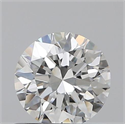 0.60 Carats, Round with Excellent Cut, G Color, VVS1 Clarity and Certified by GIA