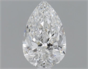 1.00 Carats, Pear F Color, VS2 Clarity and Certified by GIA