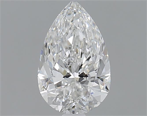 Picture of 1.00 Carats, Pear F Color, VS2 Clarity and Certified by GIA