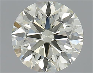 Picture of 1.00 Carats, Round with Excellent Cut, L Color, VVS1 Clarity and Certified by GIA