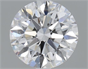 1.50 quilates, Redondo Ideal, Color D, claridad VS2 y certificado por GIA