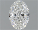 1.21 Carats, Oval H Color, SI1 Clarity and Certified by GIA