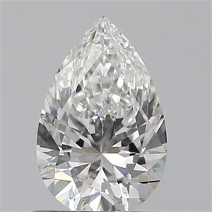 Picture of 0.70 Carats, Pear F Color, VS1 Clarity and Certified by GIA