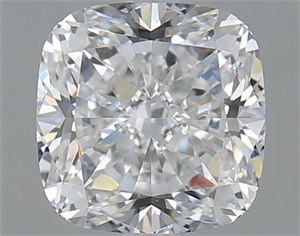 Picture of 2.01 Carats, Cushion F Color, SI1 Clarity and Certified by GIA
