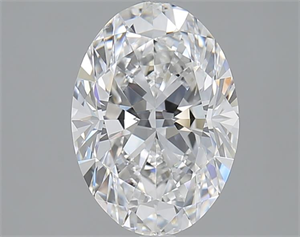 Picture of 2.51 Carats, Oval E Color, VS2 Clarity and Certified by GIA