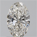 0.70 Carats, Oval I Color, SI2 Clarity and Certified by GIA
