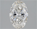 2.01 Carats, Oval H Color, VS2 Clarity and Certified by GIA