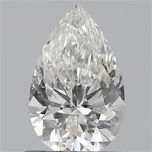Picture of 0.71 Carats, Pear H Color, SI2 Clarity and Certified by GIA
