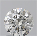 0.80 Carats, Round with Excellent Cut, I Color, VVS1 Clarity and Certified by GIA