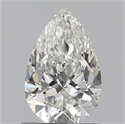 0.70 Carats, Pear H Color, VS2 Clarity and Certified by GIA