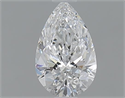 0.50 Carats, Pear E Color, VS1 Clarity and Certified by GIA