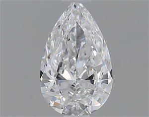Picture of 0.60 Carats, Pear D Color, VVS2 Clarity and Certified by GIA