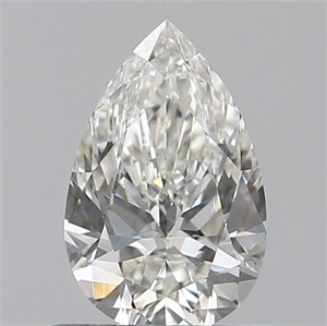 Foto 0.60 quilates, De pera , Color I, claridad SI1 y certificado por GIA de