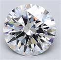 Del inventario de diamantes de laboratorio, 3.08 quilates, Redondo , Color D, claridad VVS2 y certificado GIA