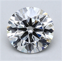 Del inventario de diamantes de laboratorio, 1.83 quilates, Redondo , Color F, claridad VS1 y certificado IGI