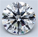 Del inventario de diamantes de laboratorio, 3.03 quilates, Redondo , Color E, claridad VS1 y certificado IGI