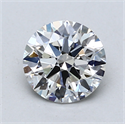 Del inventario de diamantes de laboratorio, 1.25 quilates, Redondo , Color F, claridad VS2 y certificado IGI