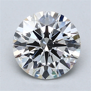 Picture of Lab Created Diamond 1.73 Carats, Round with Ideal Cut, E Color, VS1 Clarity and Certified by IGI