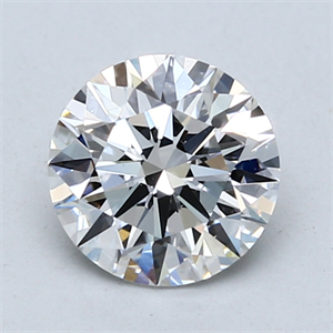 Picture of Lab Created Diamond 1.40 Carats, Round with Ideal Cut, D Color, VVS2 Clarity and Certified by IGI