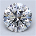 Del inventario de diamantes de laboratorio, 2.24 quilates, Redondo , Color E, claridad VS1 y certificado IGI