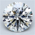 Del inventario de diamantes de laboratorio, 3.01 quilates, Redondo , Color E, claridad VS1 y certificado IGI