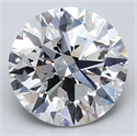 Del inventario de diamantes de laboratorio, 3.02 quilates, Redondo , Color E, claridad VS1 y certificado IGI
