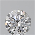0.50 quilates, Redondo Ideal, Color E, claridad VVS2 y certificado por GIA