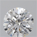 0.80 Carats, Round with Excellent Cut, D Color, VS1 Clarity and Certified by GIA