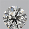 0.90 quilates, Redondo Ideal, Color I, claridad VVS2 y certificado por GIA